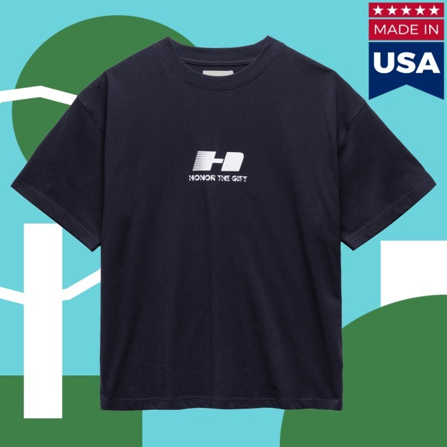 Official Honor The Gift Merch H Logo Tee - Navy