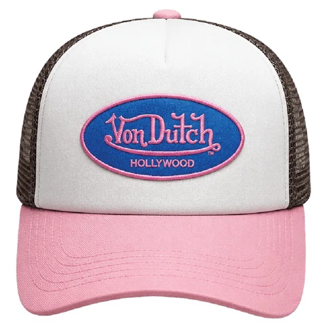 Official Lloud X Von Dutch Hollywood Classic Trucker Hat (White)